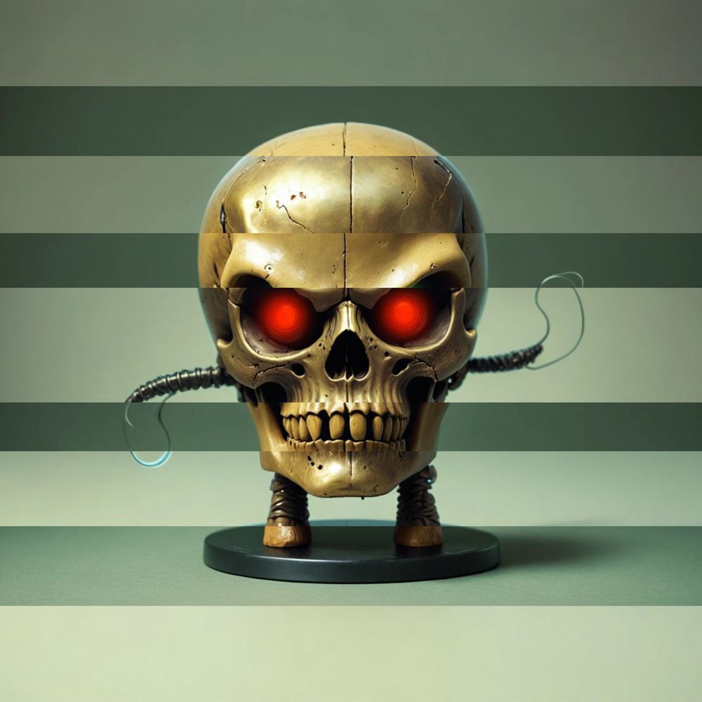 Ненад С. Лазић „Skull IV“