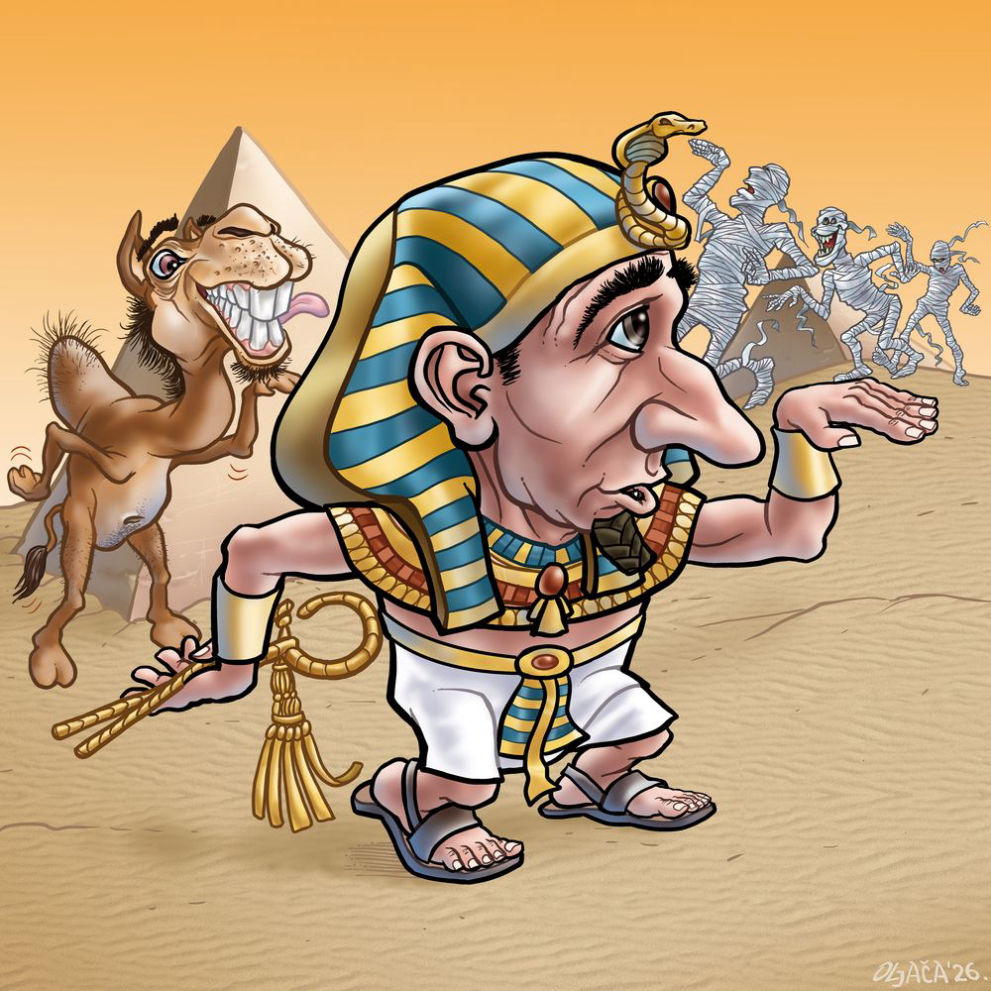 Младен Ољача  „Walk Like An Egyptian“